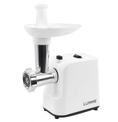 Мясорубка электрическая LUMME LU-MG2111A белый