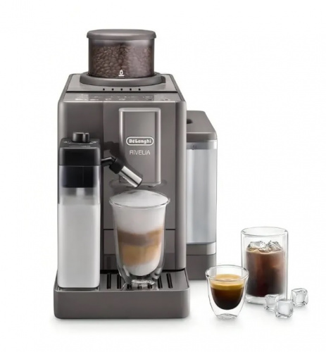 Кофемашина DeLonghi Rivelia Start EXAM420.55.BW коричневый
