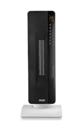 Тепловентилятор керамический DeLonghi Tower TCH8093ER черный/белый