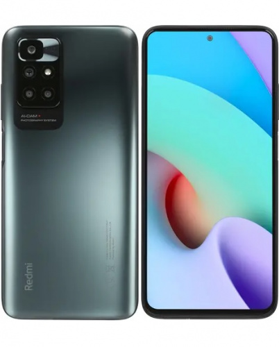6.5" Смартфон Xiaomi Redmi 10 2022 64 ГБ серый