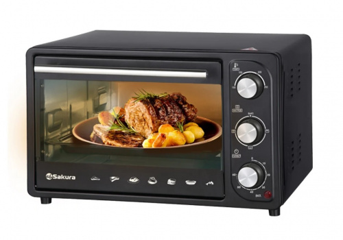 Электропечь Sakura SA-7004B черный