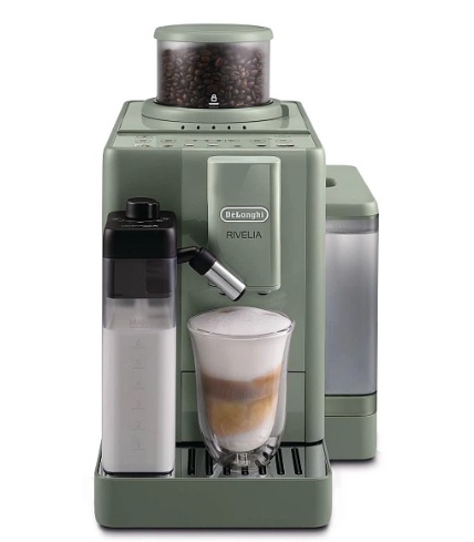 Кофемашина DeLonghi Rivelia Start EXAM420.55.GR зеленый