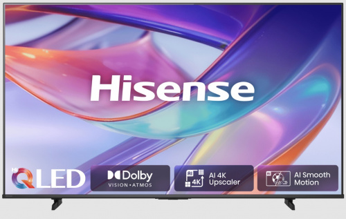 43" (108 см) Телевизор QLED Hisense 43E77SL черный
