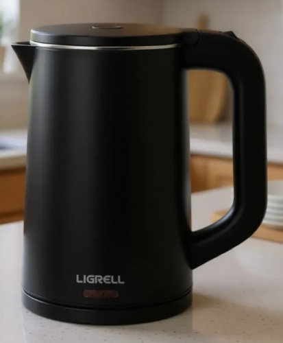 Электрочайник Ligrell LEK-1727PS черный