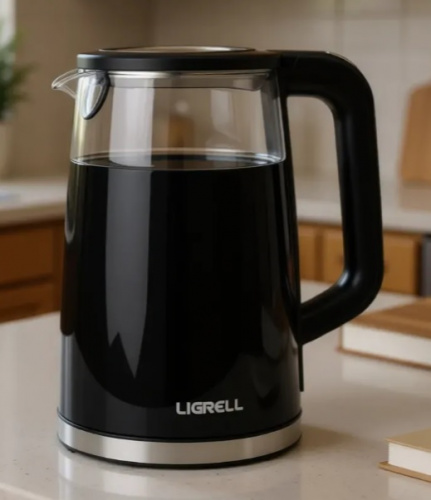 Электрочайник Ligrell LEK-1786GE черный