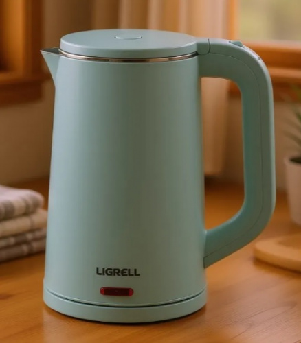 Электрочайник Ligrell LEK-1727PS голубой
