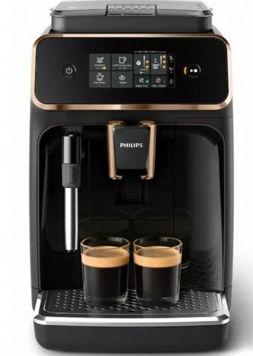 Кофемашина Philips EP2124 CN, черный/золотой