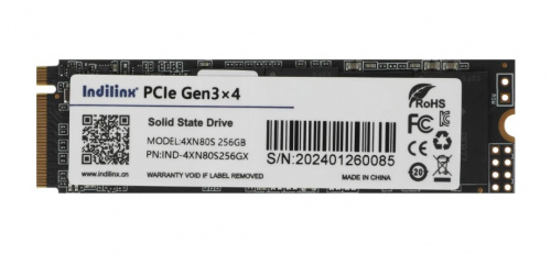 256 ГБ SSD M.2 накопитель INDILINX IND-4XN80S