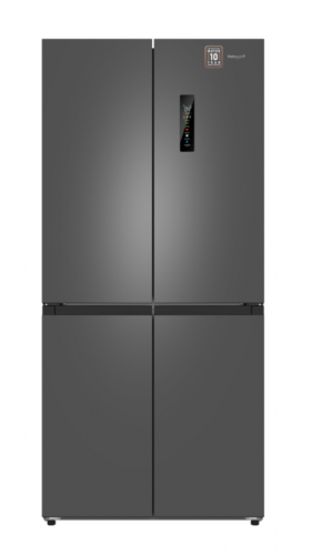 Холодильник многодверный Weissgauff WCD 450 Dark Grey NoFrost Inverter темно серый