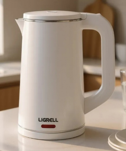Электрочайник Ligrell LEK-1727PS белый
