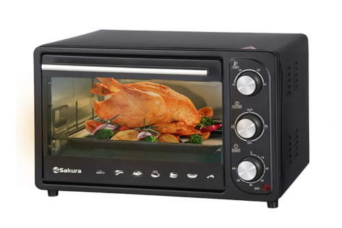 Электропечь Sakura SA-7003B черный
