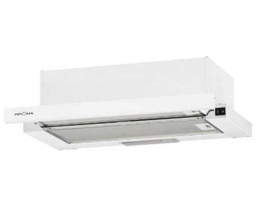 Вытяжка телескопическая KRONA KAMILLA 600 EVO 1W белый/белый